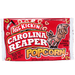 Ass Kickin' Microwave Popcorn Carolina Reaper 12