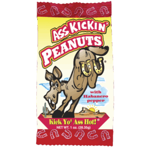 Ass Kickin' Peanuts Habanero Pepper 24x1oz