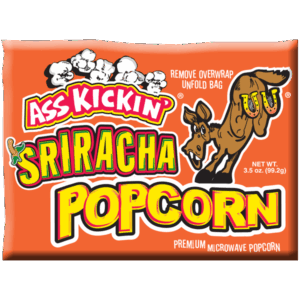 Ass Kickin' Microwave Popcorn Sriracha 12