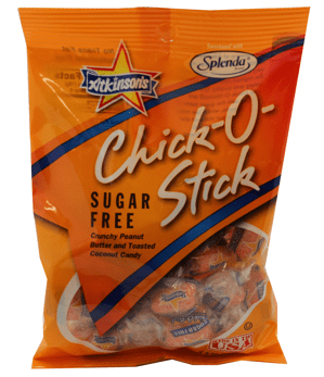 Atkinson Chick-O-Stick Sugar Free 12x3.75oz (Best Before August 25 2026)