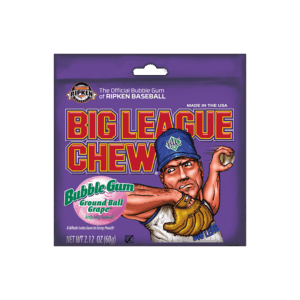 Ford Gum Big League Chew Bubble Gum Ground Ball Grape 12