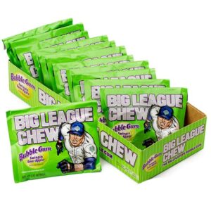 Ford Gum Big League Chew Bubble Gum Swingin' Sour Apple 12