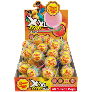 Chupa Chups XXL Trio Lollipop 48x1.02oz