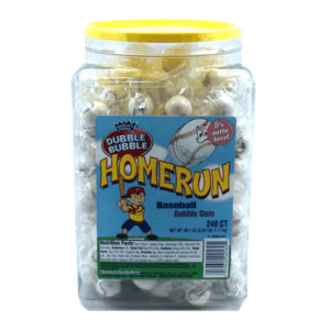 Concord Dubble Bubble Home Run Baseball Bubble Gum 240
