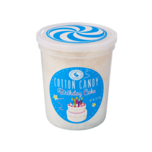 Cotton Candy Birthday Cake Tub 12