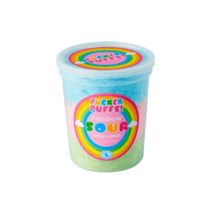 Cotton Candy Pucker Puffs Rainbow Sour 12