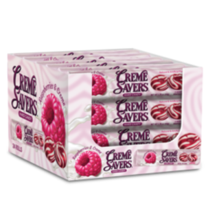 Creme Savers Rolls Raspberry and Creme 24