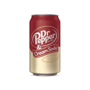Dr. Pepper Cream Soda 12x355ml (Best Before December 28 2026)