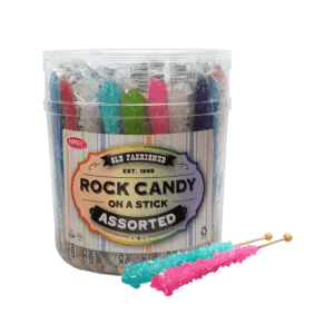 Espeez Rock Candy On A Stick Assorted Jar 36