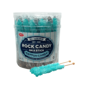 Espeez Rock Candy On A Stick Cotton Candy 36