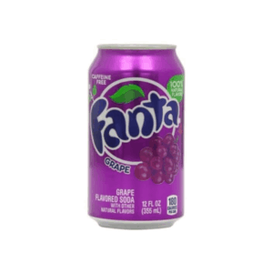 Fanta Grape Soda USA 12x355ml (Best Before November 09/16 2026)