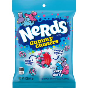 Ferrara Nerds Gummy Clusters Very Berry 12x5oz