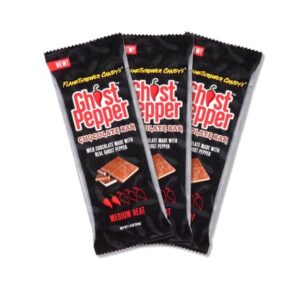 Flamethrower Ghost Pepper Chocolate Bar 12