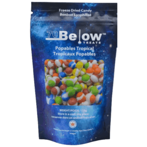 70 Below Treats Freeze Dried Skittles Tropical 12x115g