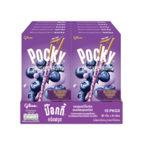 Glico Pocky Crushed Blueberry Yogurt Thailand 10x38g