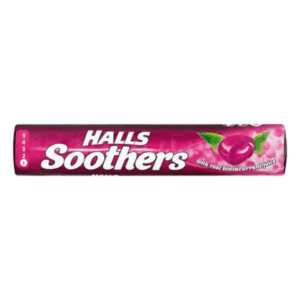 Halls Soothers Blackcurrant British 20x45g