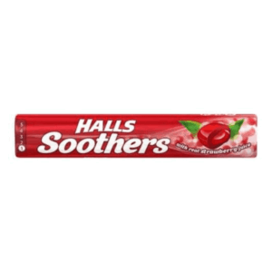 Halls Soothers Strawberry British 20x45g
