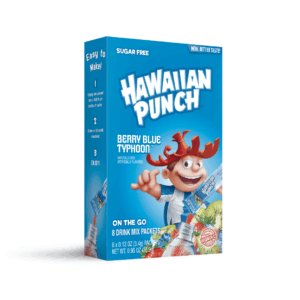 Hawaiian Punch Single To Go Sugar Free Berry Blue Typhoon 12