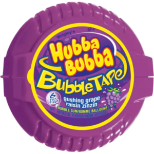 Hubba Bubba Bubble Tape Gushing Grape 12