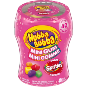 Hubba Bubba Mini Gum Skittles Flavours Forty Pieces 6