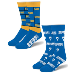 Jeopardy Socks Two Pack 6 (Large)