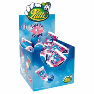 Lutti Tubble Gum Raspberry British 18
