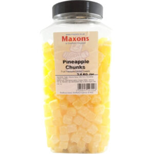 Maxons Boiled Sweets Pineapple Chunks British 3.4kg