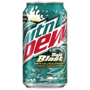 Mountain Dew Baja Blast 12x355ml (Best Before September 28 2026)