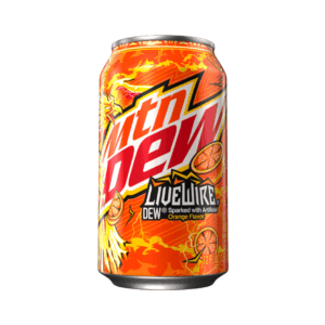 Mountain Dew Live Wire Soda USA 12x355ml (Best Before October 19 2026)