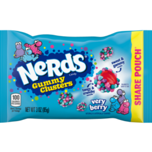 Ferrara Nerds Gummy Clusters Very Berry Share Pouch 12x3oz