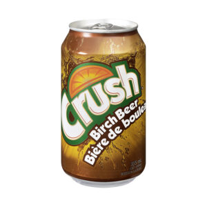 Crush Birch Beer Soda 24x355ml (Best Before November 23 2026)