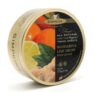 Simpkins Mandarin & Lime Drops With Ginger British 6