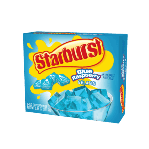 Starburst Gelatin Blue Raspberry 12x3.89oz