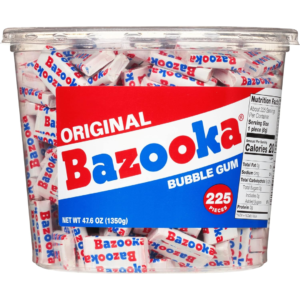 Topps Bazooka Original Throwback Bubble Gum 225