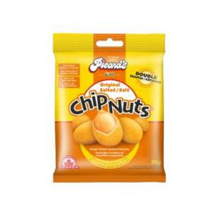 Picard's Chip Nuts Original Salted Peg Bag 12x80g