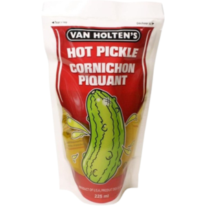 Van Holten's Large Hot Pickle-in-a-Pouch 12ct