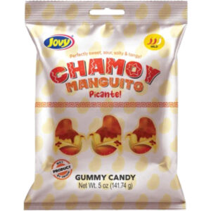 Jovy Chamoy Gummy Manguitos Peg Bag 8x5oz (Best Before August 15 2026 ss)