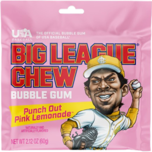 Ford Gum Big League Chew Pink Lemonade 12