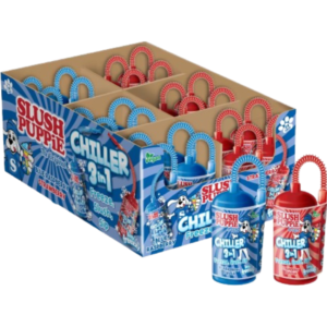 Slush Puppie Chiller Three In One Freezer Slush Sip British 24x180ml