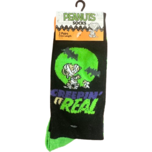 Peanuts Halloween Socks Four Pack (Large)