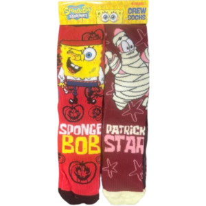 Spongebob Halloween Socks Four Pack (Large)