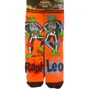 TMNT Halloween Socks Four Pack (Large)