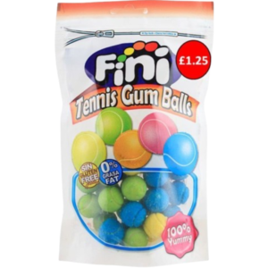 Fini Tennis Gum Balls Doy Price Marked British 12x140g