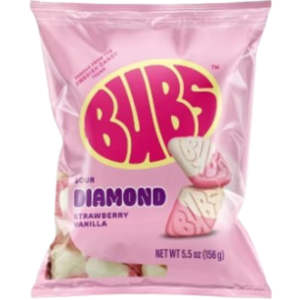 Bubs Strawberry Vanilla Peg Bag 8x5.5oz