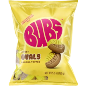 Bubs Banana Toffee 8x5.5oz