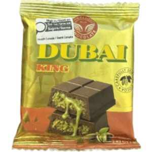 Angelique Dubai Milk Chocolate Pistachio Kadayif Filled King Size 22x80g