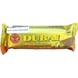 Angelique Dubai Milk Chocolate Pistachio Kadayif Filled Standard Size 25x30g