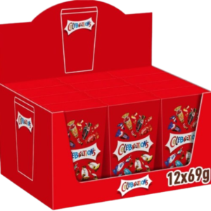 Mars Celebration Mini Box British 12x69g (Best Before August 16 2026)