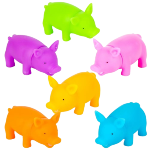 RIN Squeaking Pigs 3" 12