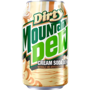 Mountain Dew Dirty Cream Soda 12x355ml (Best Before October 21 2026)